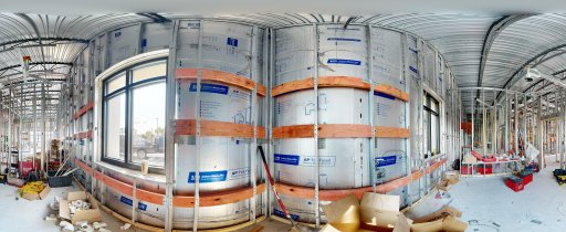 Matterport Pro3 Building under construction (high density capture)